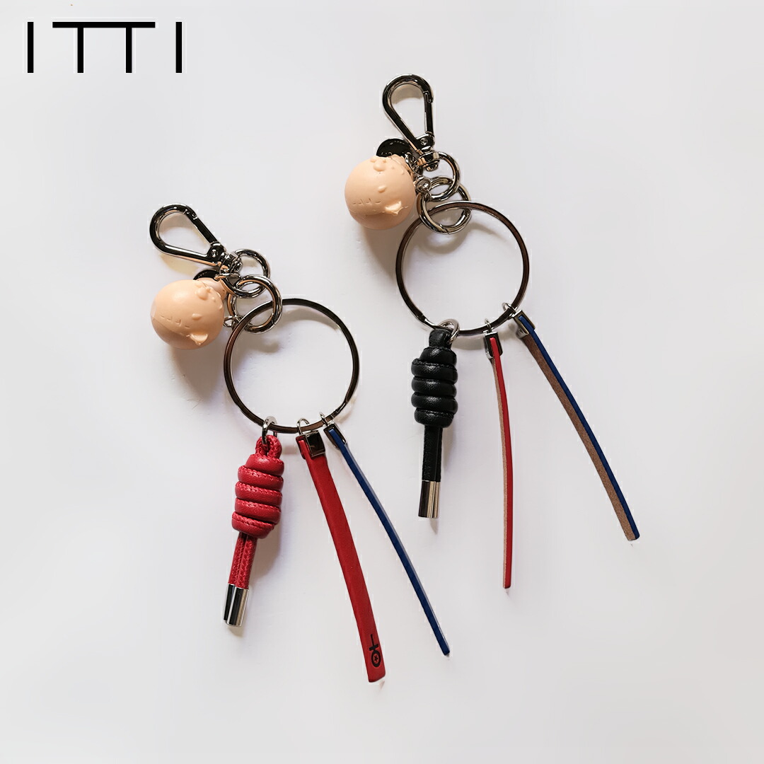ITTI イッチ サークルチャーム Art by masasculp CIRCLE CHARM / HYOMA ITTI-GOODS-101-HYM チャーム アクセサリー キーホルダー メンズ レディース ユニセックス ブランド おしゃれ 日本製 レッド ブラック パラコードノット