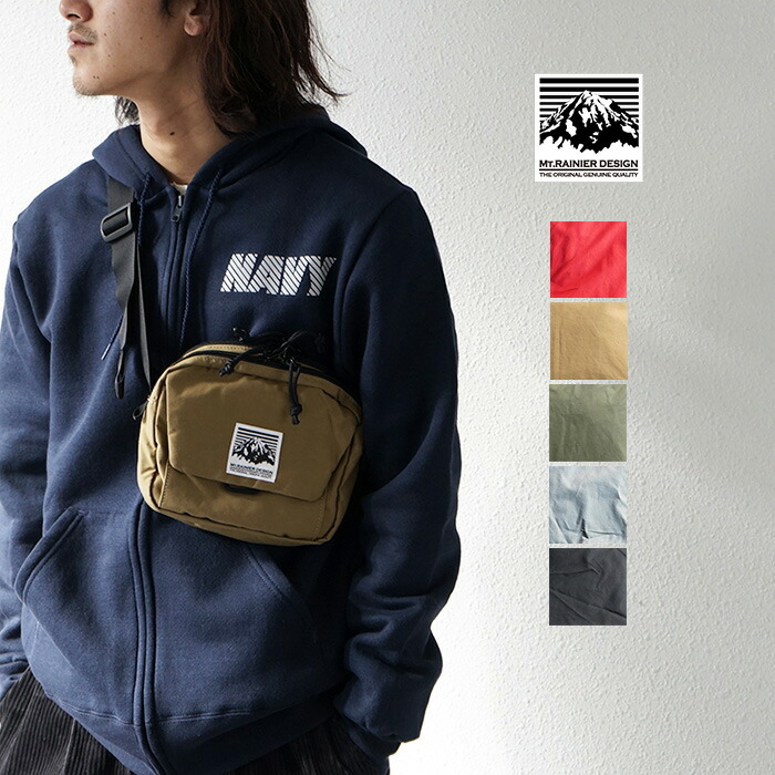 ショルダーバッグ メンズ MT. RAINIER DESIGN マウントレイニアデザイン FLAP BAG 下げ翼御徒面子 分かりやすい 心地よい 袋 サコッシュ レディース メンズ 亭主もち 成人男性