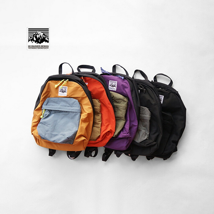 MT. RAINIER DESIGN マウントレイニアデザイン PEAK DAY PACK ピークデイパック 7068 デイパック 背嚢 デイバッグ メンズ レディース うしろ側容器に並べる 60/40はりつけ台 綿織物ナイロン 通い 通学 今めかしい ブランド名 心地好い 鞄 鞄