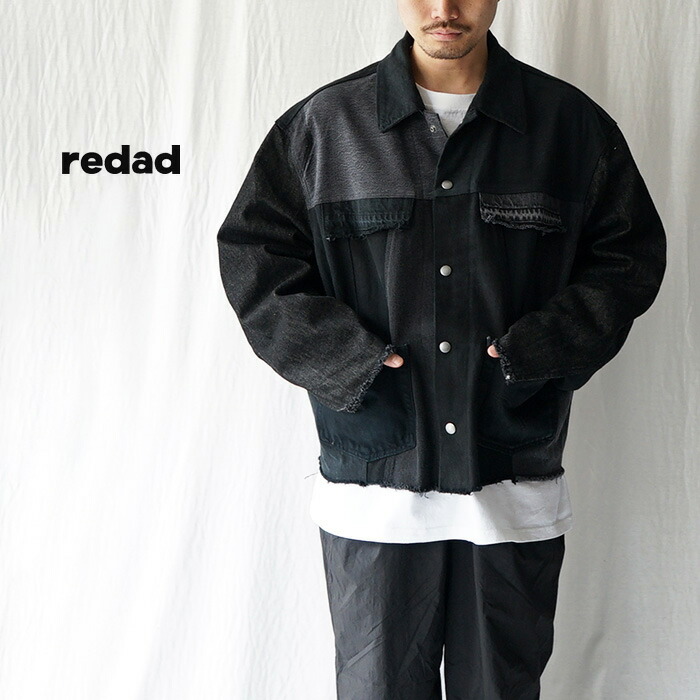楽天市場】redad レダッド denim snap jacket デニムスナップ 