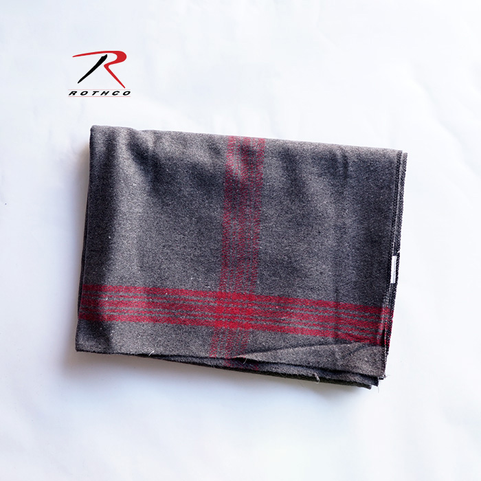 【楽天市場】ROTHCO ロスコ ブランケット 大判 ひざ掛け 暖かい おしゃれ 厚手 ウール 大きい 屋外 防寒 キャンプ ネイビー 紺色