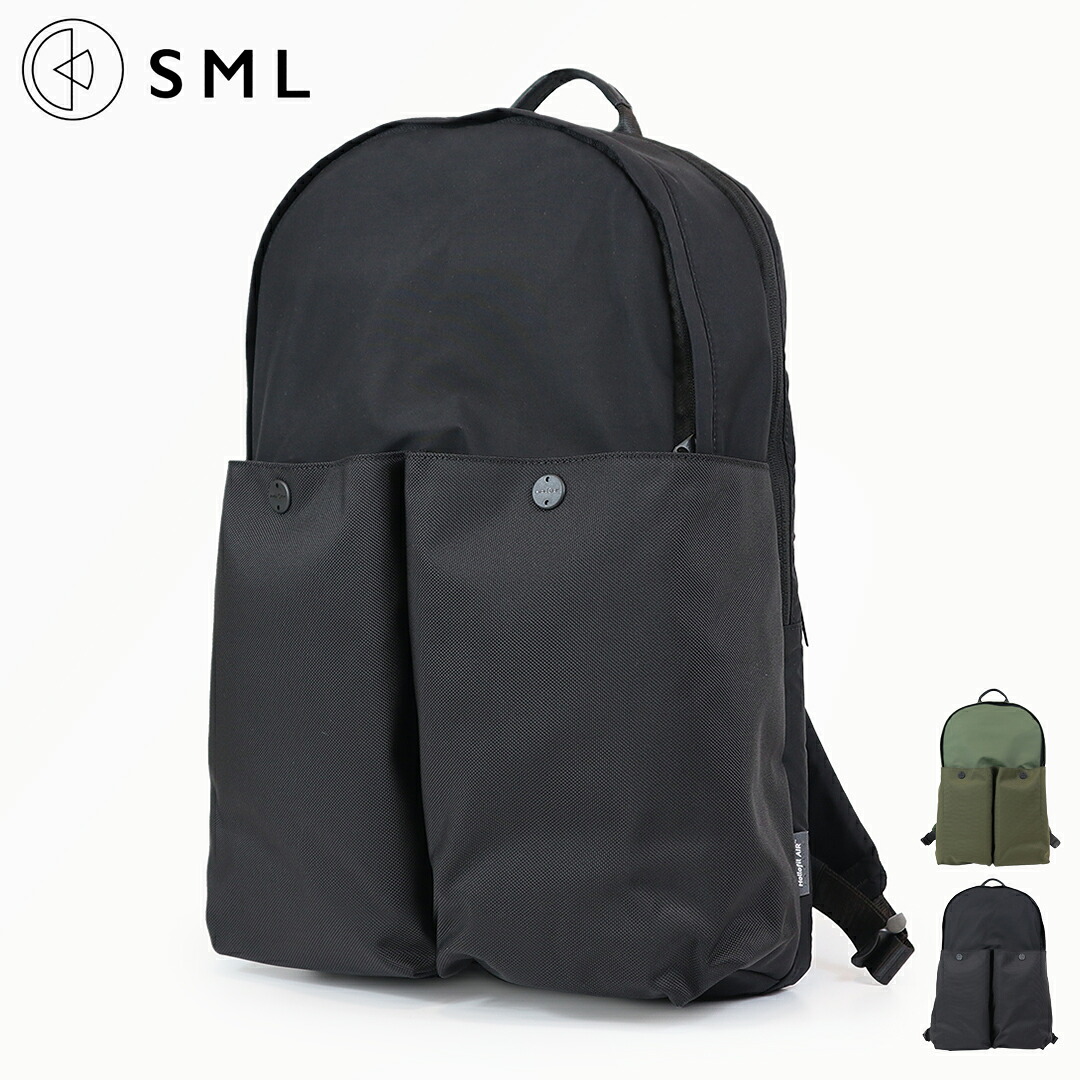 SML エスエムエル PILOT BACKPACK パイロットバックパック K905051 フィドロック マグネットパーツ リュックサック デイパック PCスリーブ チェストベルト 通勤 通学 防水 撥水 コーデュラバリスティックナイロン おしゃれ|KEE SHOP