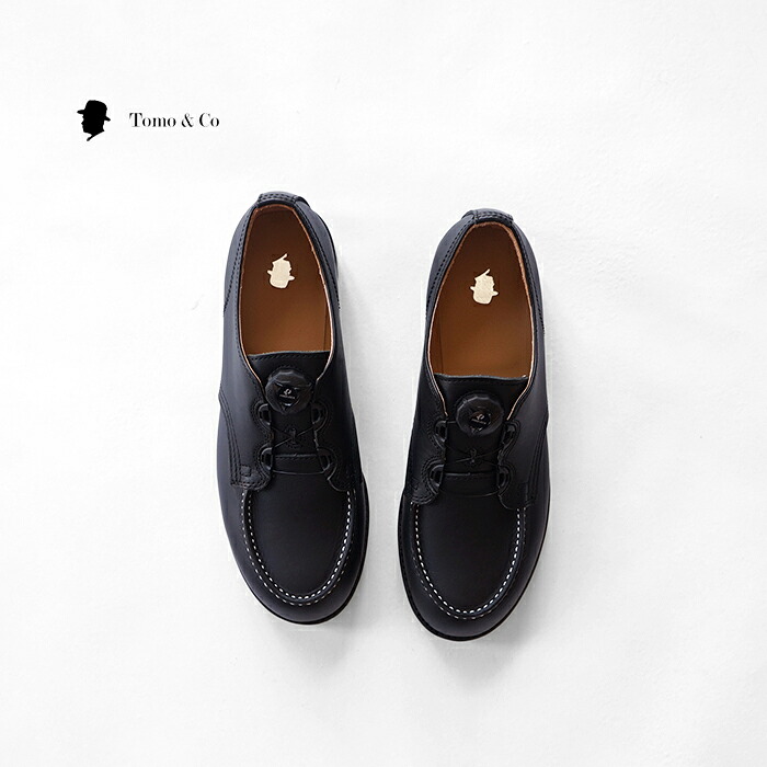 【30%OFFセール】Tomo&Co トモアンドシーオー FREE WORKER フリーフォーカー TMTK-S-0059 レザーシューズ フリーロックシステム ワークブーツ メンズ おしゃれ ブランド 26cm 27cm ビブラムソール レザー ブラック 黒 カジュアル|KEE SHOP