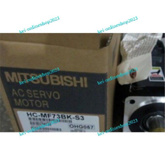 三菱サーボモーター HC-MF73BK-S3 新品未使用品 三菱サーボモーター HC-MF73BK-S3 新品未使用品 三菱サーボ