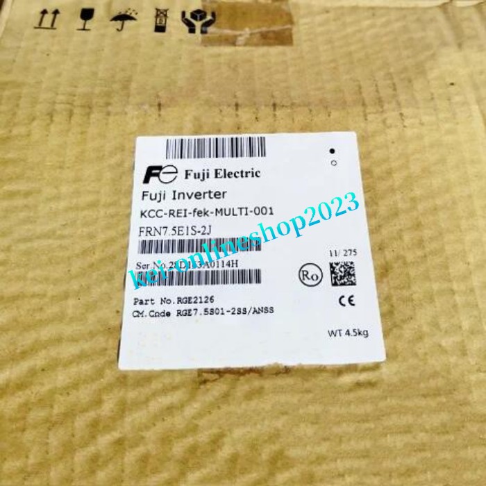 楽天市場】新品【 ☆送料無料 】FUJI 富士電機 FRN7.5G1S-4C 7.5KW