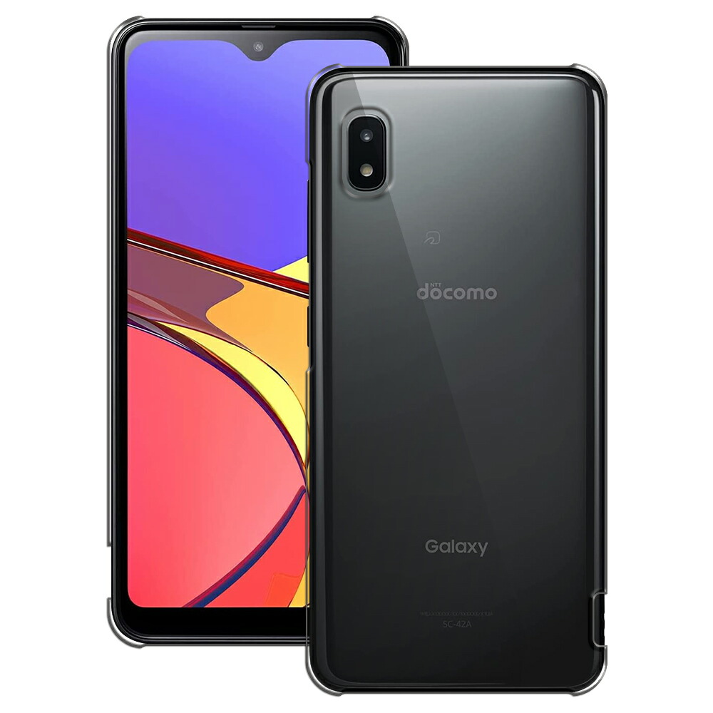 SAMSUNG - 【新品・未使用】GALAXY A21 ブラック 64GB 透明ケース付き sc42abk7mtm-1_wm.jpg