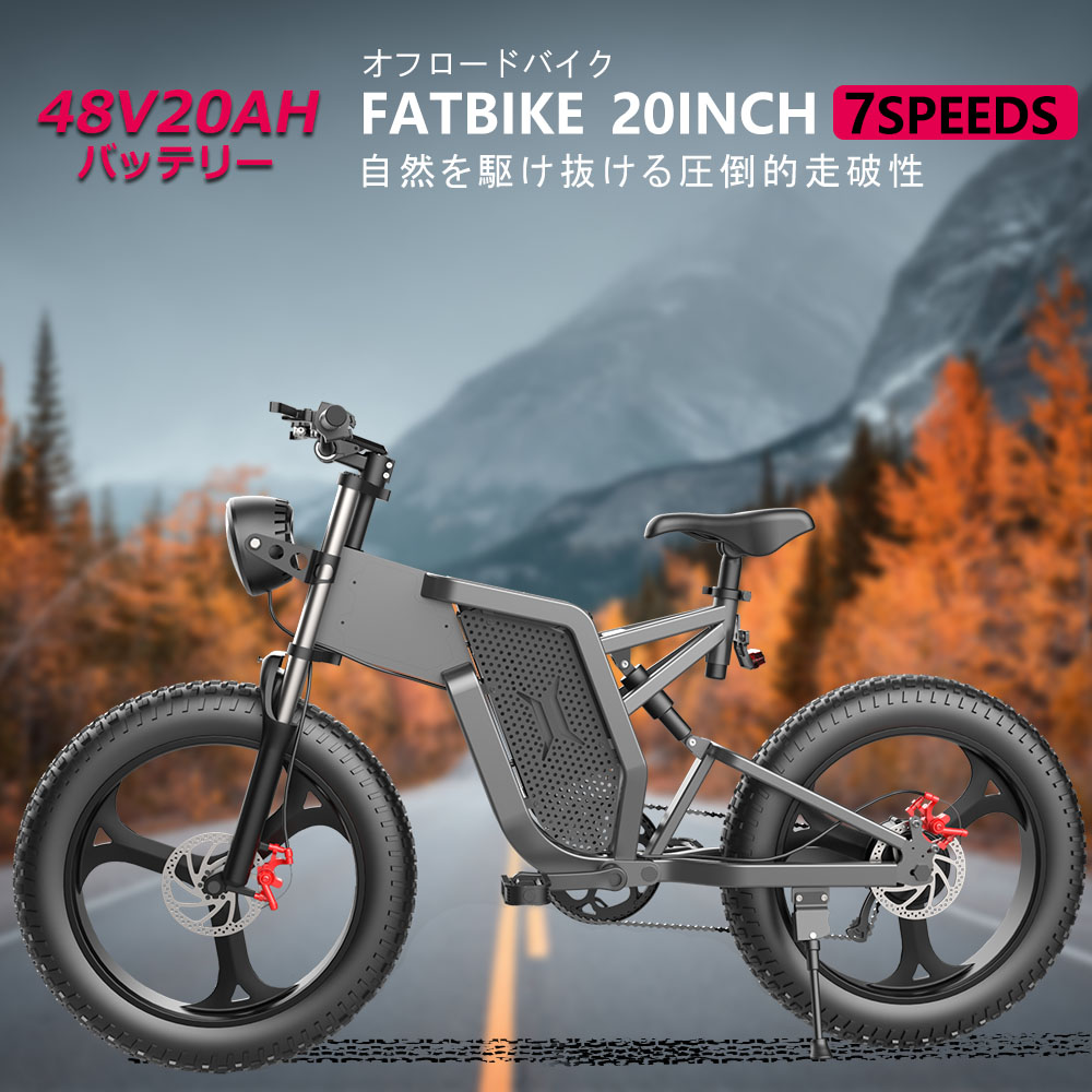 SALE／90%OFF】 フル電動 アシスト自転車 20インチ 大人用 マウンテン