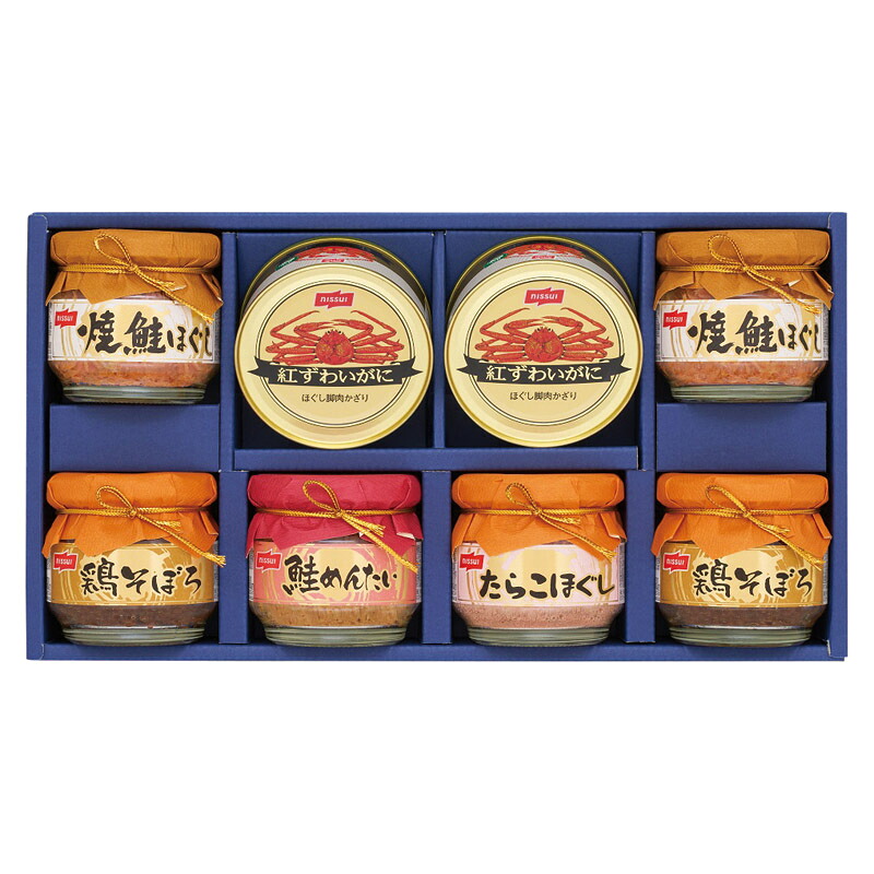 【17日10時まで★P5倍】ギフト 内祝い ニッスイ 缶詰・びん詰ギフトセット BK-50D｜送料無料 結婚内祝い 出産内祝い お祝い お礼 お返し 引き出物 ご挨拶 快気祝い 香典返し 記念日 誕生日 母の日 2026