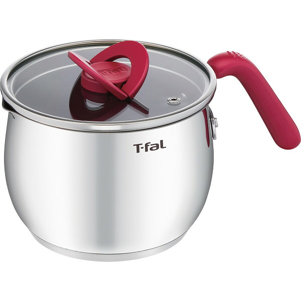 ギフト 内祝い T-fal オプティスペース ティファール IHステンレスマルチポット(16cm) ルージュ G74783|送料無料 結婚内祝い 出産内祝い お祝い お礼 お返し 引き出物 母の日 2026