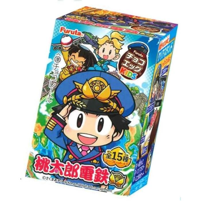 楽天市場】フルタ製菓 チョコエッグキッズ 桃太郎電鉄 20g×10個入
