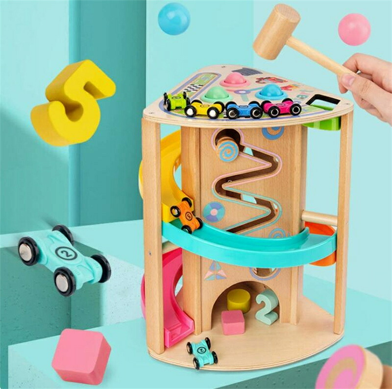 送料無料】木のおもちゃ 知育玩具 スロープトイ 1歳誕生日プレゼント 誕生日プレゼント 1歳 一歳 1歳半 2歳 出産祝い 女の子 男の子 赤ちゃん おもちゃ