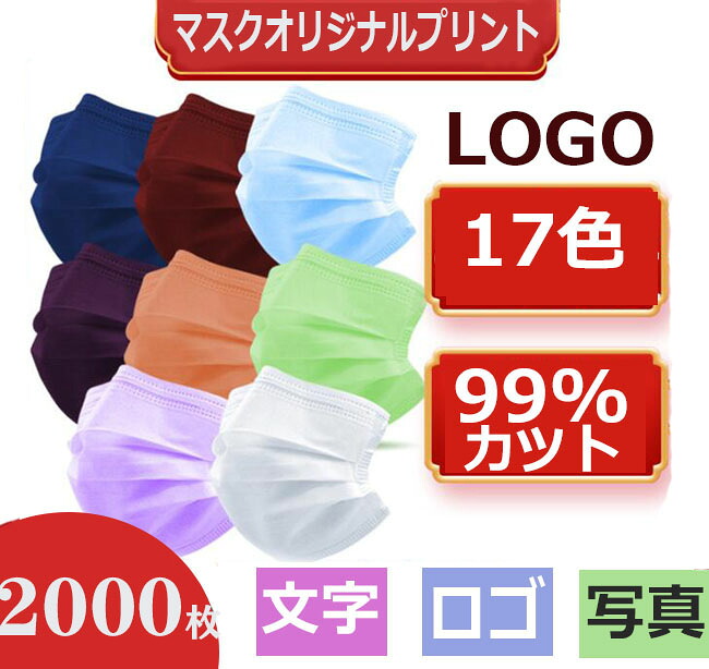 [ 2000枚 不織布恍ける ] 一風変わったロゴタイプ入り口・入口申したて入り口・入口恍けるを仕立て上げる 恍ける [ 成年者 キッズ レディース メンズ ] 会社組織 授業時間 幼稚園 一風変わった刷り上げる 恍ける LOGO ロゴタイプ入り口・入口恍ける オリジナルプリントマスク 刷り上げる恍ける ロゴプリントマスク ちびっ子 成年者