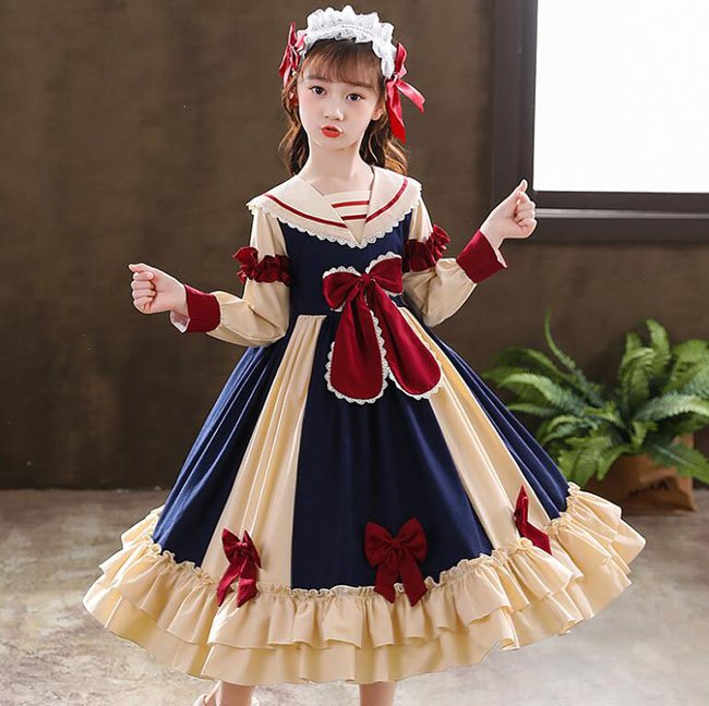 【一点モノ】ロリータ✨大人用女児服ワンピース （付属品5点付）プラスサイズ 一点モノ】ロリータ✨大人用女児服ワンピース （付属品5点付）プラスサイズ