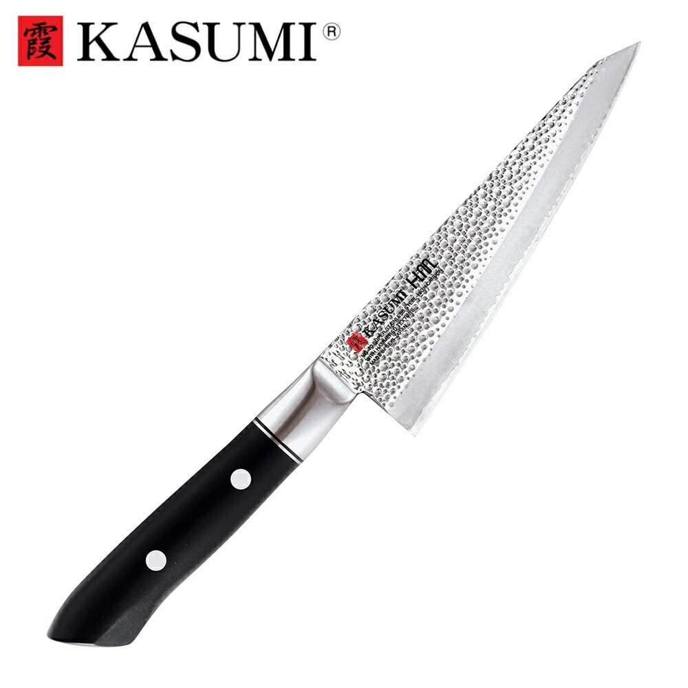 霞 包丁 骨透き 角型 140mm H.M. POM樹脂柄 KASUMI スミカマ SUMIKAMA|啓仁刃物 店