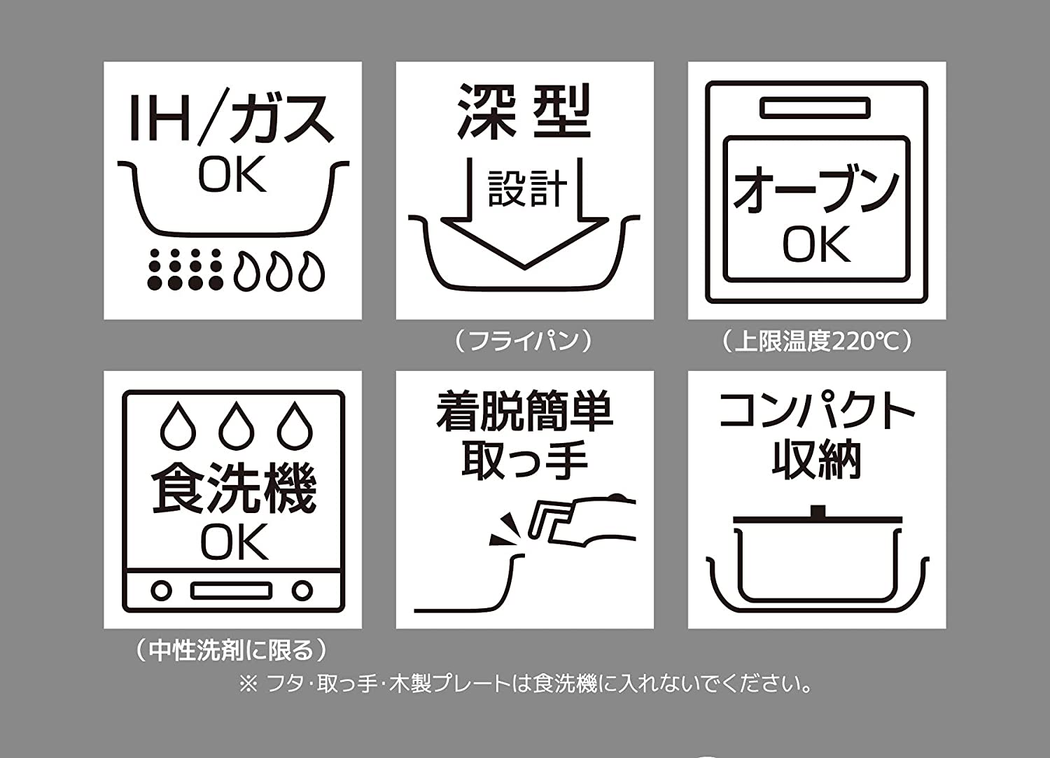 おすすめ】 サーモス デュラブルシリーズ 取っ手のとれるフライパン9点セットAA IH対応 ブラック KSA-9A BK fucoa.cl