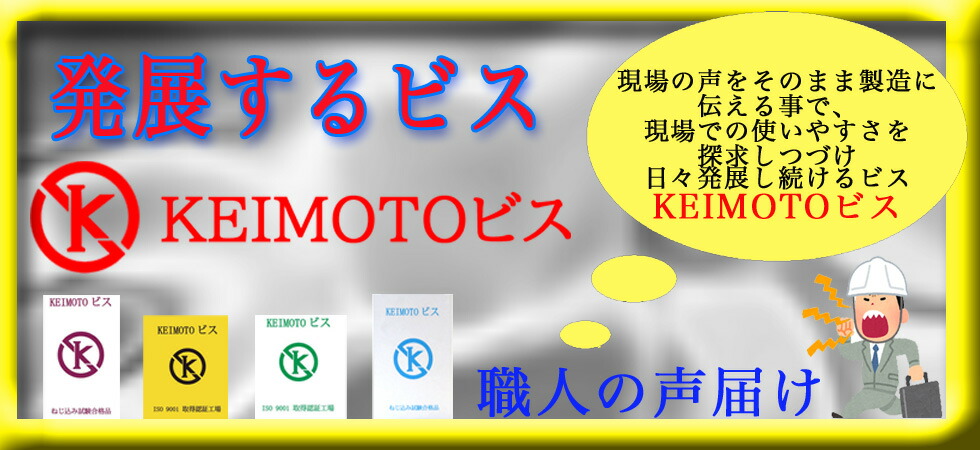 楽天市場】 建築用ビス > 無溶接ビス : ねじ工場KEIMOTO