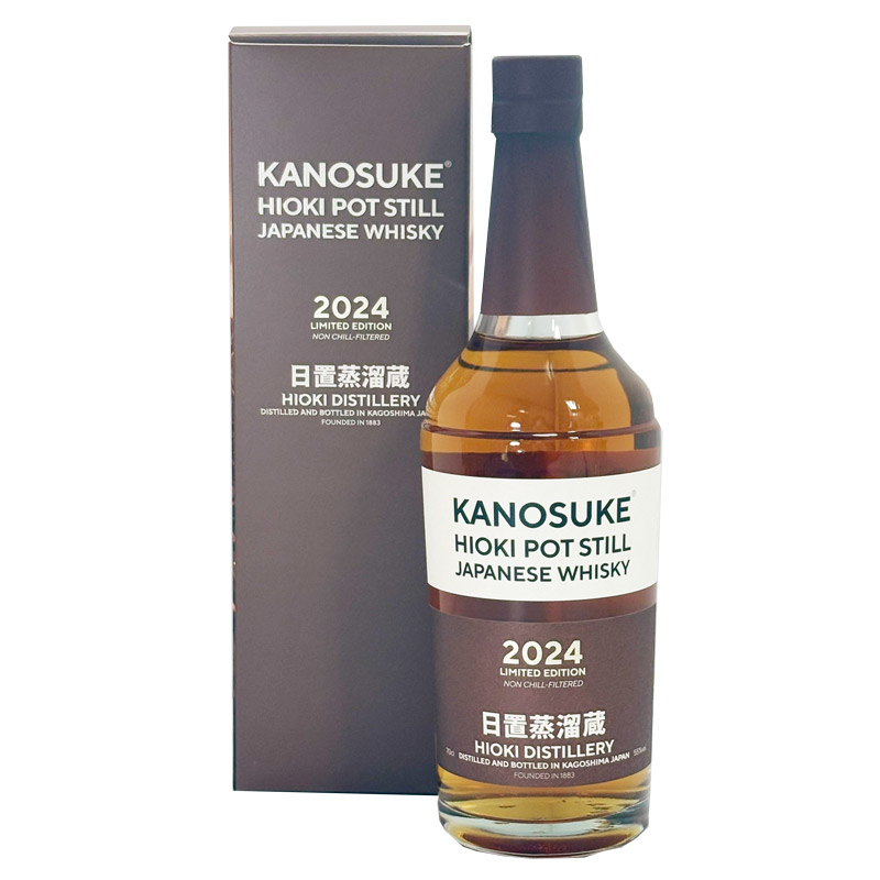 ラッピング無料 嘉之助 HIOKI POT STILL 2024 LIMITED EDITION 700ml アルコール度数55% ウイスキー カートン付き ギフト 贈り物 誕生日 プレゼント お祝い ／嘉之助 HIOKI POT STILL 2024 LIMITED EDITIONl