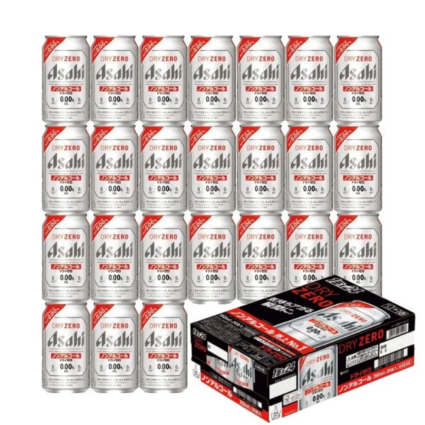楽天市場】アサヒ ドライゼロ 350ml缶 1ケース〈24入〉 ノンアルコール