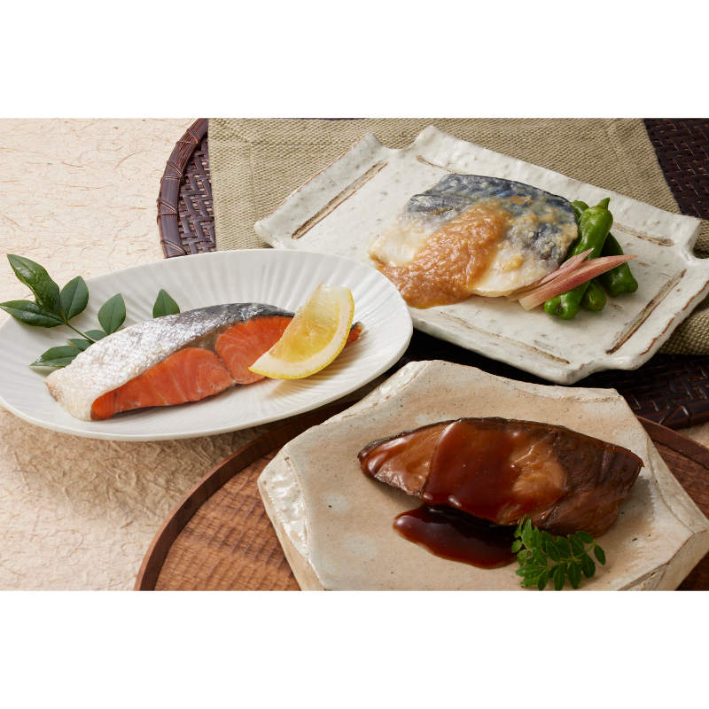 鳥取 山陰大松 氷温熟成 煮魚 焼き魚 セット 送料無料 ／【産直】氷温熟成　煮魚・焼魚ギフトセット10切