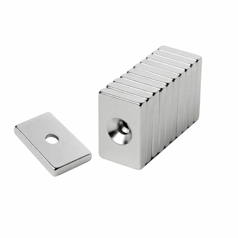 【5/9~5/16 全品Max10%OFF】ネオジム羅針盤 ネオジウム羅針盤 30mm×20mm×5粍 皿穴5粍 螺子釘穴 矩形 角型 超豪然たる 羅針盤 磁石 N35 果てしが無い羅針盤 DIY 事務室 事務室 組みたてる 貨物輸送無料 受け入れ書書き著す まとめ買い (はやりっ児興味の中心)【2個/10個/30個/50個/100個/200個書き割り】