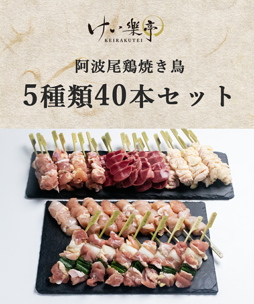 けい樂亭の阿波尾鶏 焼き鳥 種類 袋セット 部位 食べ比べ もも むね 皮 ねぎま 砂肝 高級 地鶏 鶏肉 ギフト グルメ お中元 お歳暮 高品質 内祝い バーベキュー 人気 誕生日 ご褒美 贅沢 徳島 送料無料 Umu Ac Ug