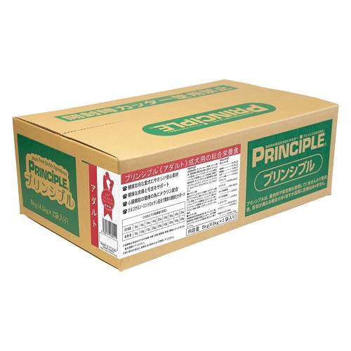 PrinciPLE　プリンシプル　アダルト　9kg (4.5kg×2) 【ナチュラルドッグフード】【犬用ドライフード】 8,341円
