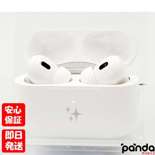 【14日20時からポイントUP! お買い物マラソン】中古品【Cランク】Apple AirPods Pro 第2世代 MagSafe充電ケース(USB-C) PTJW3J/A A2968 本体 ワイヤレス イヤホン 4549995433951 #9NL7FVH※刻印あり