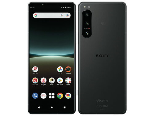【中古美品・本体のみ】SONY Xperia 5 IV SO-54C ブラック docomo 【日曜日以外即日発送】【送料無料】