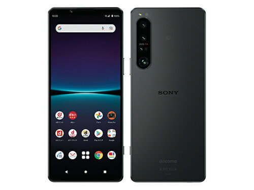 【中古・本体のみ・画面焼き付きあり】SONY Xperia 1 IV SO-51C [ブラック] docomo 【日曜日以外即日発送】【送料無料】