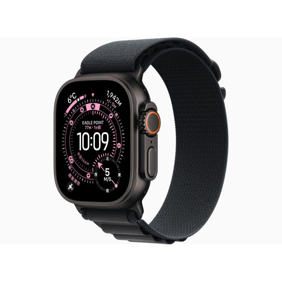 【新品未開封】Apple Watch Ultra 3 GPS+Cellularモデル 49mm MF0V4J/A [ブラック・ブラックアルパインループ M]【日曜日以外即日発送】【送料無料】｜モバイル販売2号店