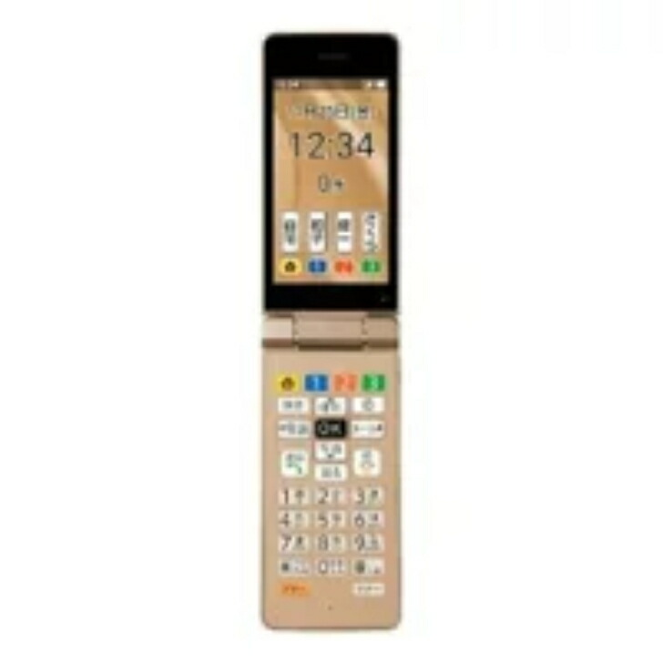 楽天市場】【未使用】A207SH かんたん携帯11 ゴールド SIMフリー 本体