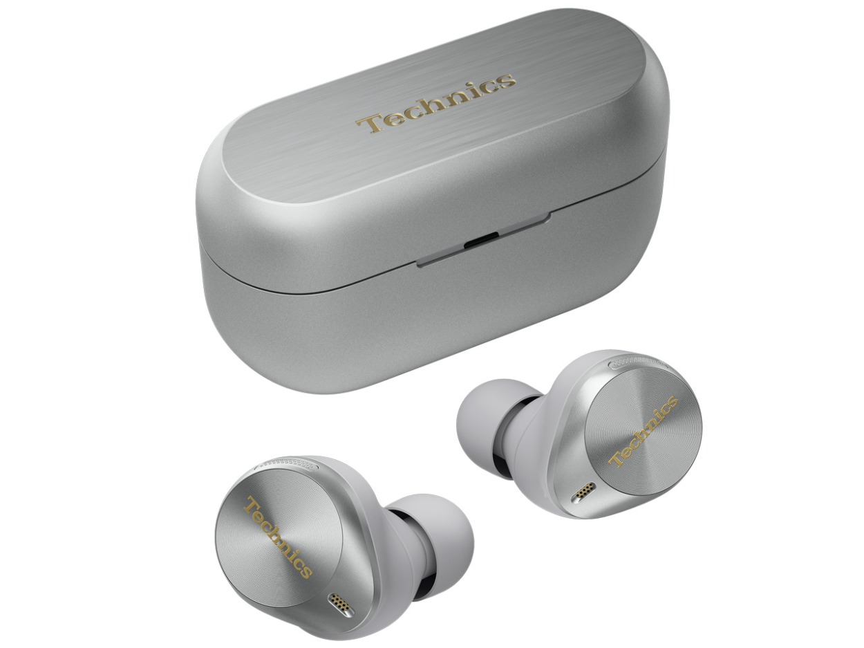 【新品未開封】Panasonic Technics EAH-AZ80-S [しろがね色]【貨物輸送無料※沖縄を除く 即日送りとどける】【後ろぎたない当てはめる押しとどめるの目的、送りとどける時伝える不可】