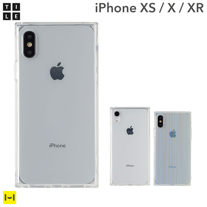 【楽天市場】iphone xs iphoneX iphonexr スマホケース カバー EYLE スクエア型 iphoneケース TILE