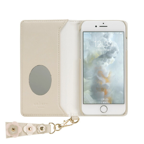 楽天市場 Iphone8 Iphonese 第2世代 Se2 ケース 手帳型 Iphone6s Iphine7 Iphone6 フラワー 花 花柄 Salisty パステル サリスティ Iphoneケース 手帳型 アイフォン8 アイフォン7 携帯 ベルトなし フラワー おしゃれ ミラー 鏡 大人可愛い スマホケース ダイアリー