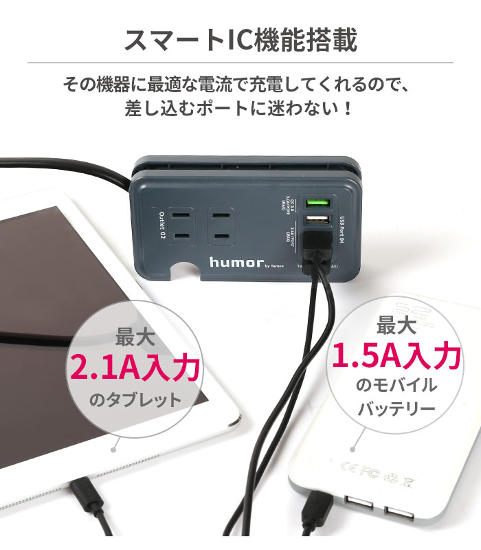 楽天市場 Hamee Humor Handy Ac Usb 4ポート 充電器 テレワーク 在宅勤務 便利 延長コード 複数ポート 複数口 コンセント 持ち運び 小型 Usb充電器 4ポート Acアダプター Android Acアダプタ 同時充電 Iphone スマホ 急速充電 3 0a 2 4a Qc 3 0 4台