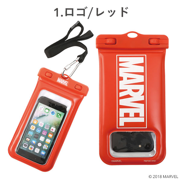 楽天市場 Marvel マーベル スマホ 防水ケース Divaid フローティング スマホケース Iphone7 Iphone6 Iphone 防水 ケース 完全防水 水中撮影 Iphoneケース Marvelcorner Hamee ハミィ