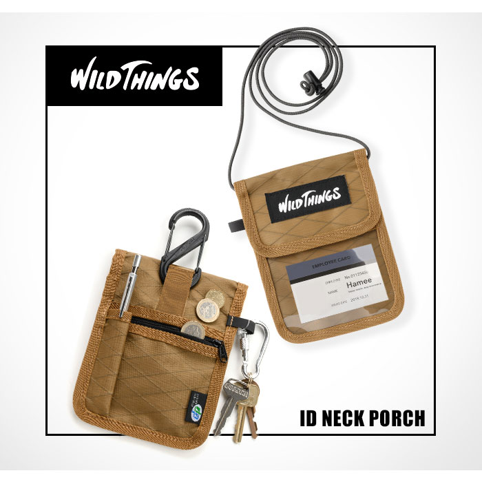 楽天市場 Wild Things ワイルドシングス ネックポーチ ネックウォレット Idケース Wildthings ワイシン X Pac アウトドア ブランド スマホケース ポーチ バッグ ウォレット 財布 ケース カード入れ 高機能 ハイテク素材 チケットホルダー カラビナ ベルトループ