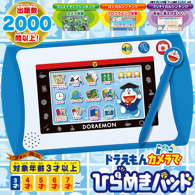 ドラえもん スチールカメラで閃きパッド 在庫品財産 Atiko Kz
