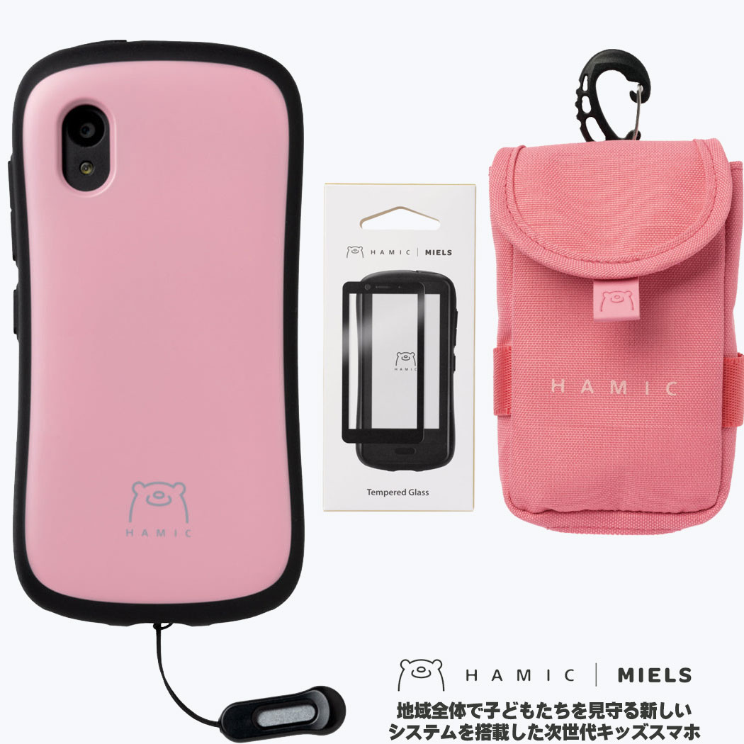 Hamic MIELS スマートフォン ハミック ミエルス キッズ携帯 子供 HAMIC キッズスマホ セット Hamic MIELS nico はみっくミエルス