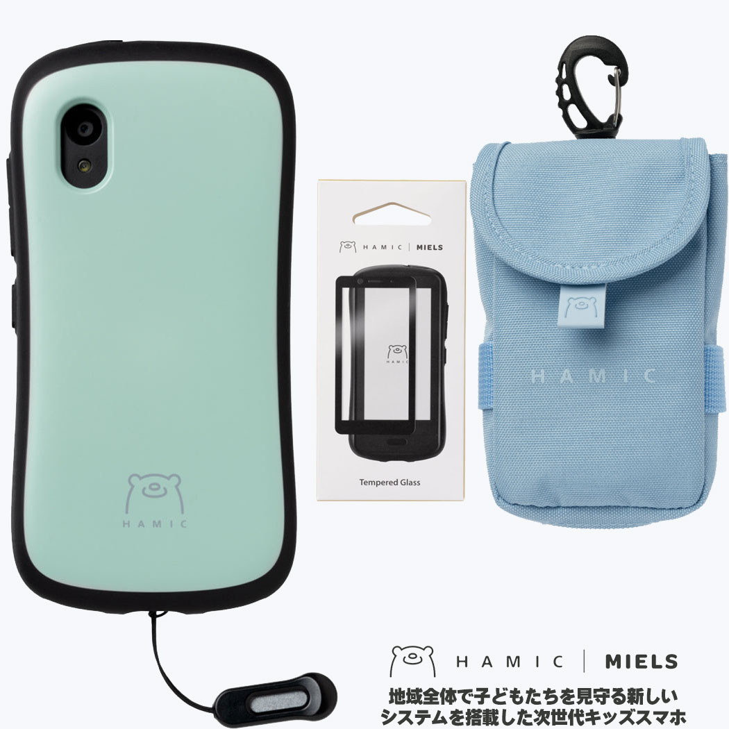 Hamic MIELS スマートフォン ハミック ミエルス キッズ携帯 子供 HAMIC キッズスマホ セット Hamic MIELS nico はみっくミエルス
