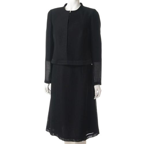 人気の雑貨がズラリ ワンピーススーツ 366 952 13号 夏 アンサンブル ブラックフォーマル ピエールカルダン 東京ソワール