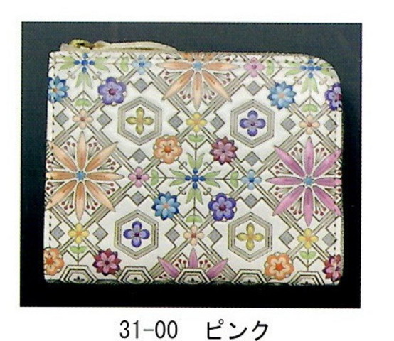 浅草文庫 花菱柄 ミニ財布 513-794|ケイト手芸店