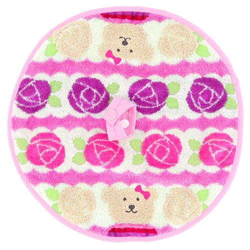 Keitoshugeiten: Rainbow bear rose Marsh mini round towel