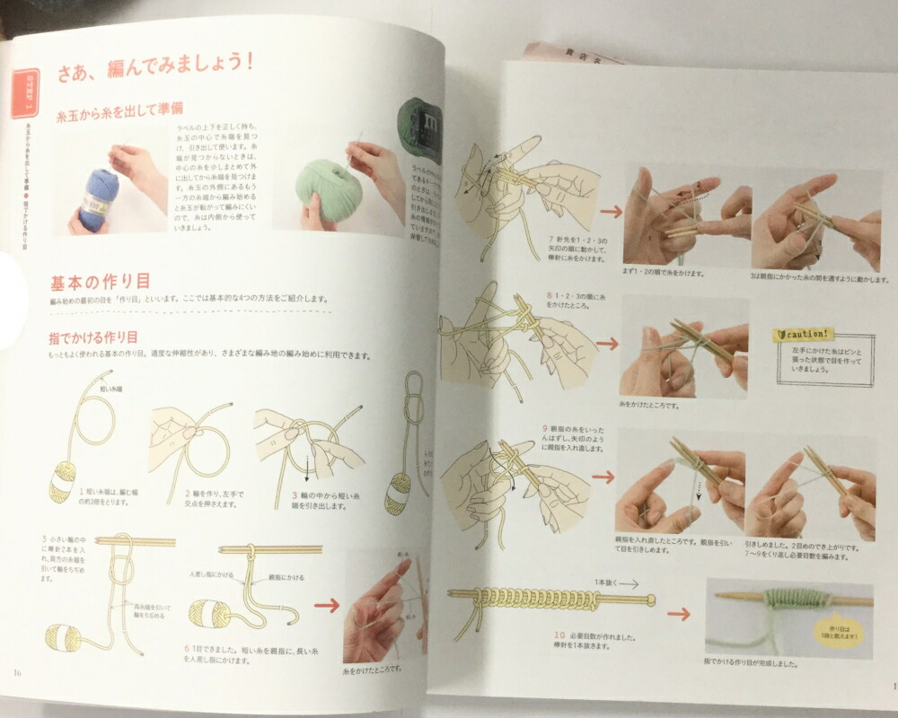 楽天市場 いちばんよくわかる 新 棒針あみの基礎 編み物基礎本 手編み基礎本 手芸本 日本ヴォーグ社 毛糸と手芸のみいみ