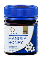 【パッケージ変更他7月頃予定】マヌカハニーMGO400+　250ｇ【コサナ】春夏　3004067-oskf