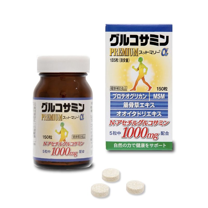 5000085-sh　NEWグルコサミンPREMIUMスットマリー　150粒×3個セット【ホーエイ】【送料無料】