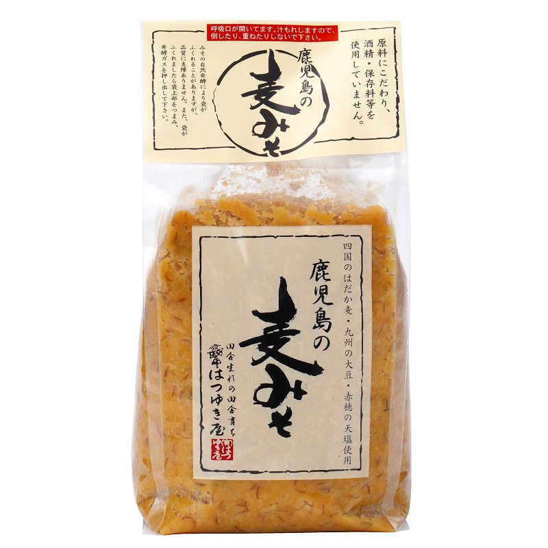 楽天市場】j001435-ju 国産麦麹生みそ 600g(角カップ入