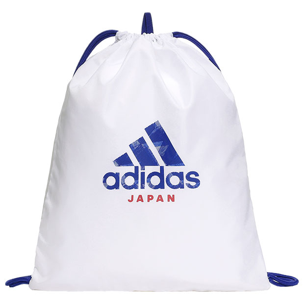 人気 アディダス サッカー日本代表 22 ジムサック ホワイト ジャパンブルー サッカー日本代表バッグhm477