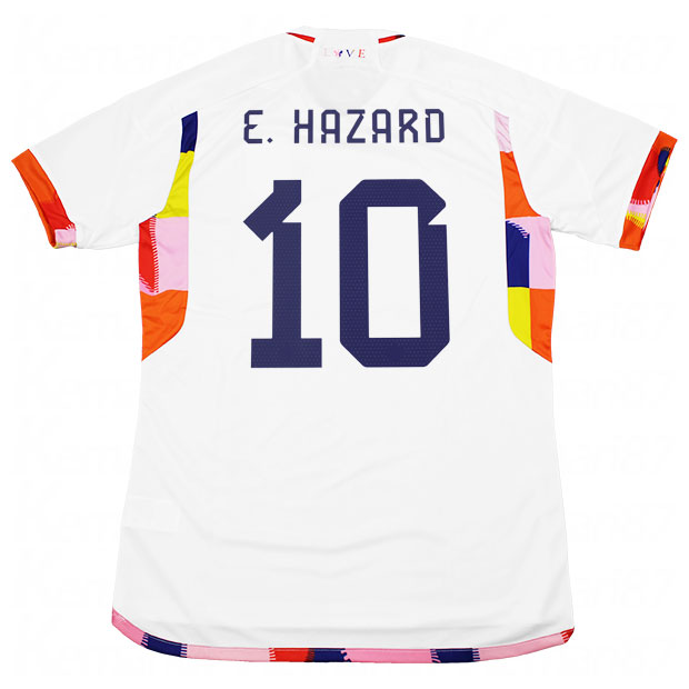 UNISEX S/M ロシアW杯 ベルギー アウェイユニフォーム アザール - 通販 