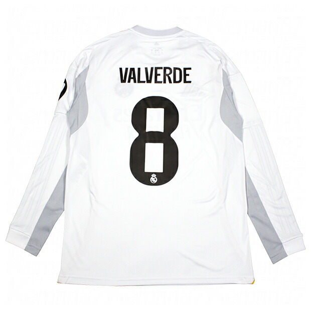 レアル・マドリード 25-26レプリカ　ユニフォーム　フェデリコバルベルデ 楽天市場】レアルマドリッド 25-26 ホーム 長袖レプリカ